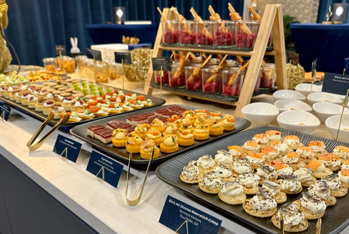 Fingerfood Buffet Beispiel