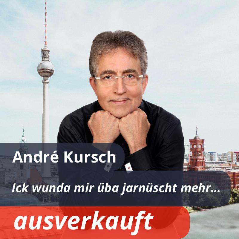 Ick wunda mir üba jarnüscht mehr… - ausverkauft